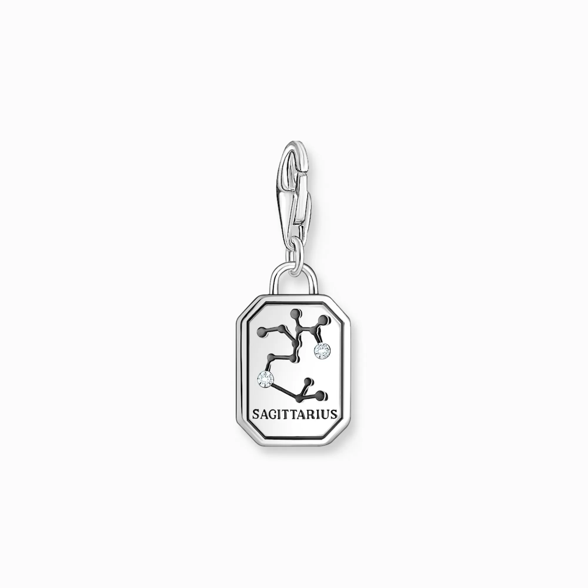 THOMAS SABO Silver charm pendant zodiac sign Sagittarius with zirconia-Women Charms | Charms