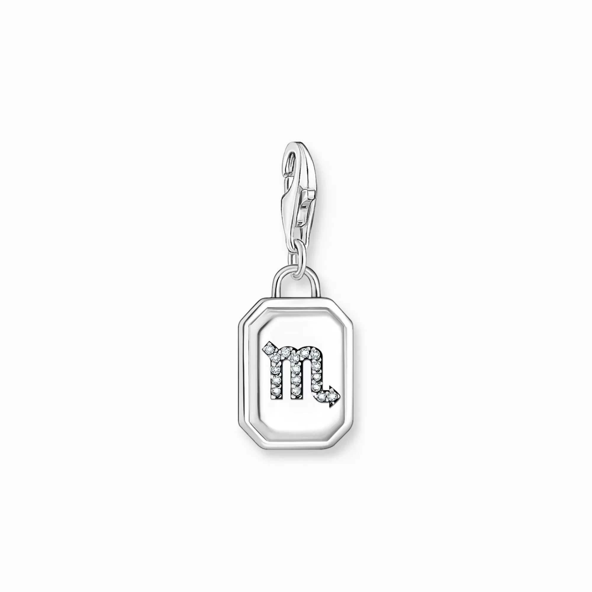 THOMAS SABO Silver charm pendant zodiac sign Scorpio with zirconia-Women Charms | Charms
