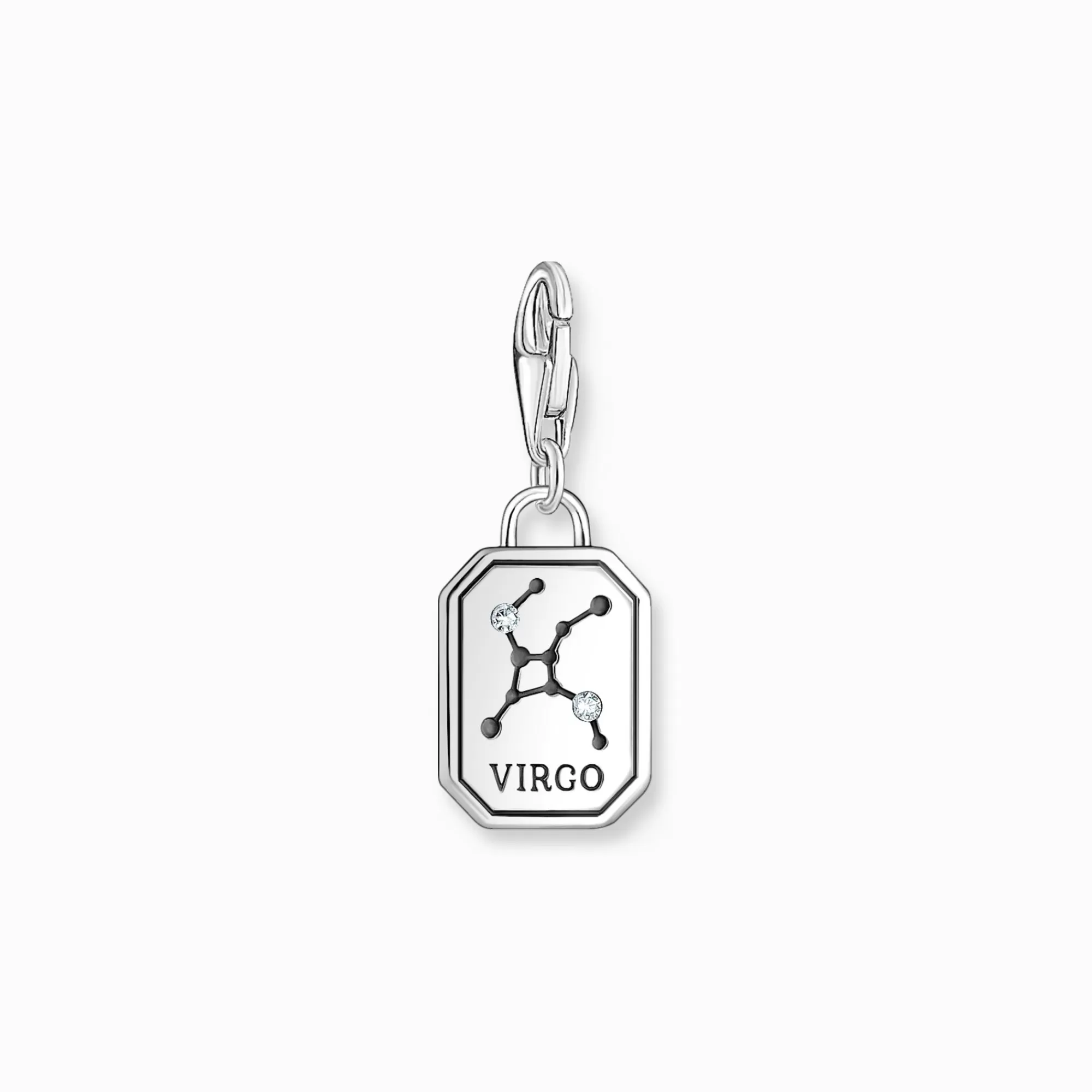 THOMAS SABO Silver charm pendant zodiac sign Virgo with zirconia-Women Charms | Charms