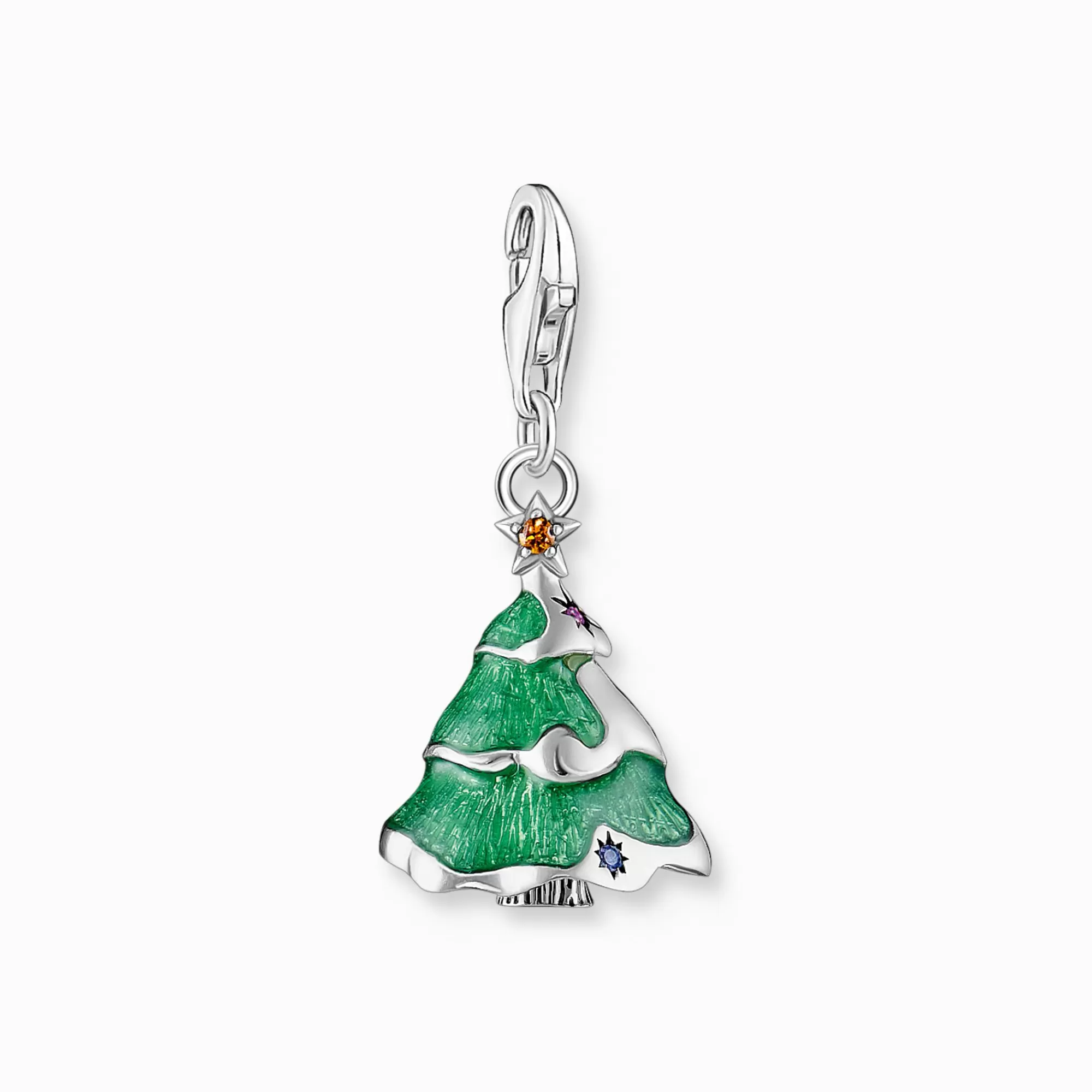 THOMAS SABO Silver Christmas tree charm pendant-Women Charms | Charms