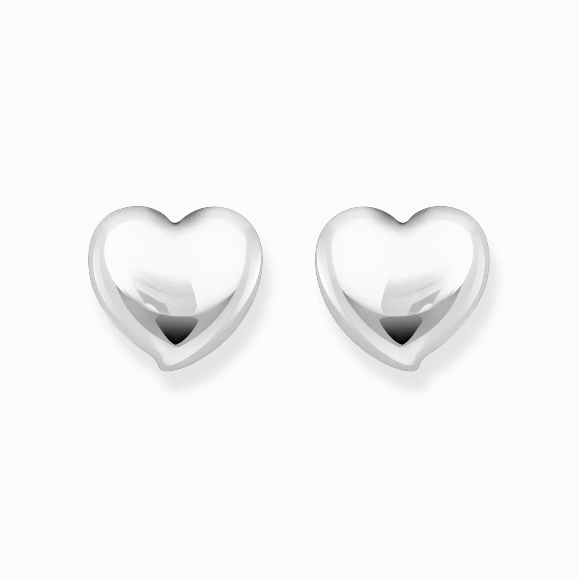 THOMAS SABO Silver earrings in heart-shape-Women Earrings | 925 Silver