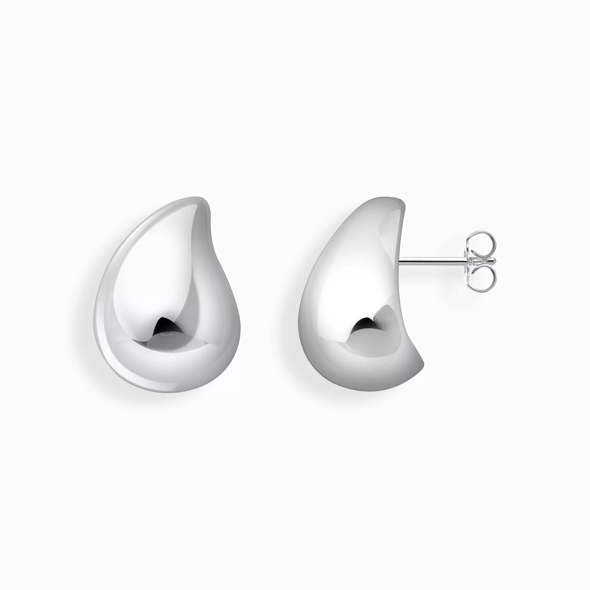 THOMAS SABO Silver earrings in organic drop-shape-Women Earrings | 925 Silver