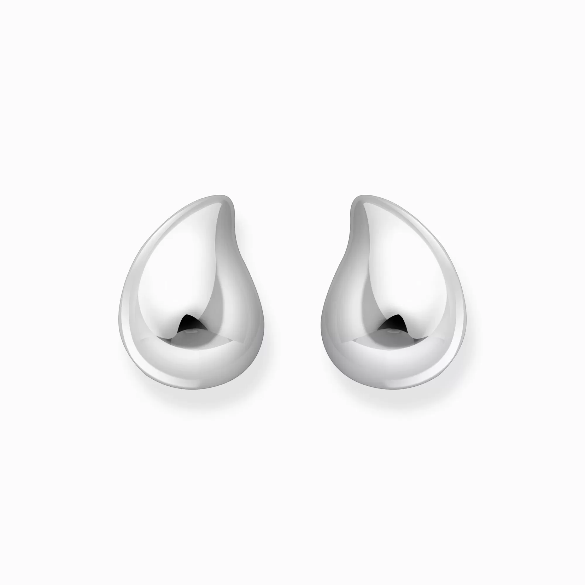 THOMAS SABO Silver earrings in organic drop-shape-Women Earrings | 925 Silver