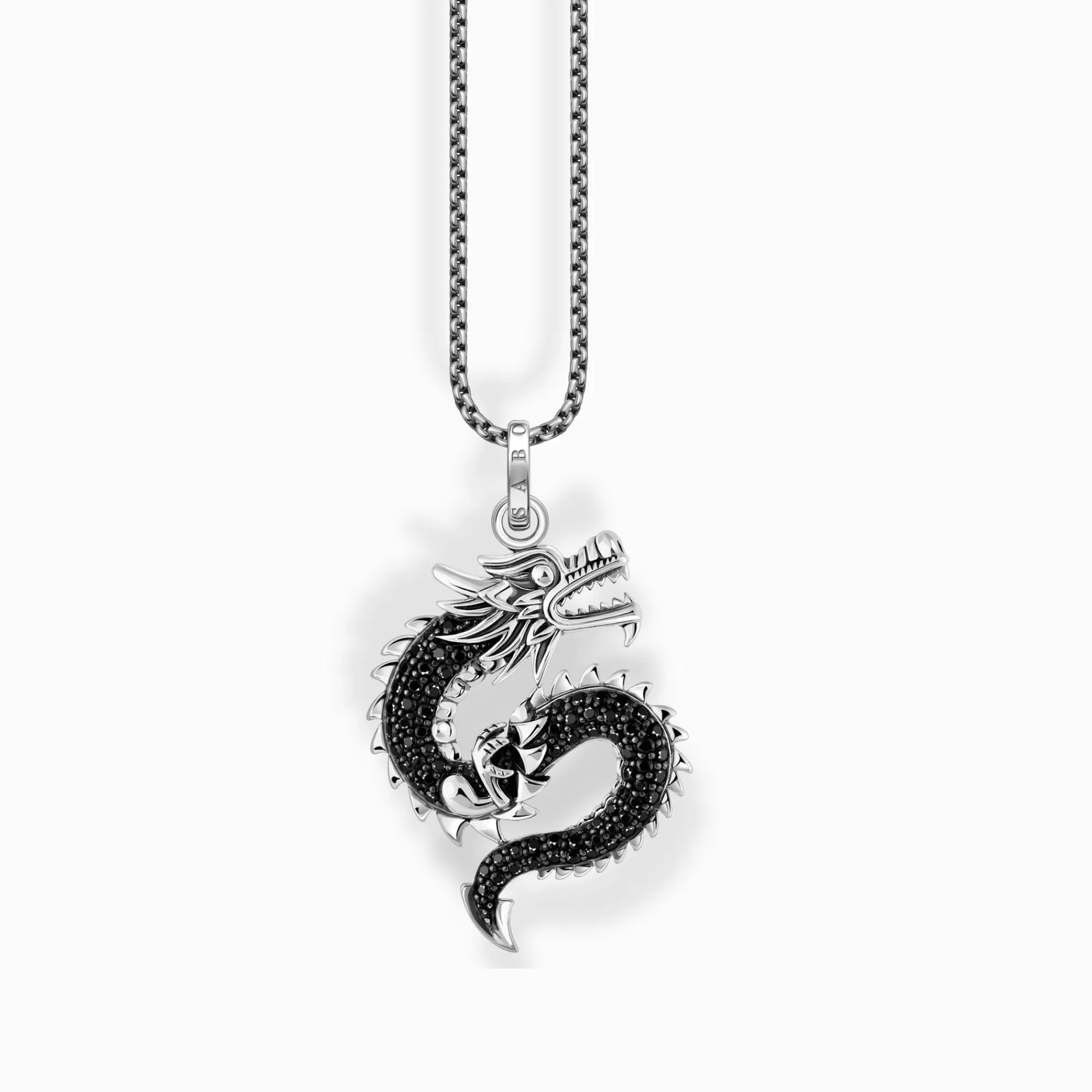 THOMAS SABO Silver necklace with dragon pendant-Women Necklaces | 925 Silver