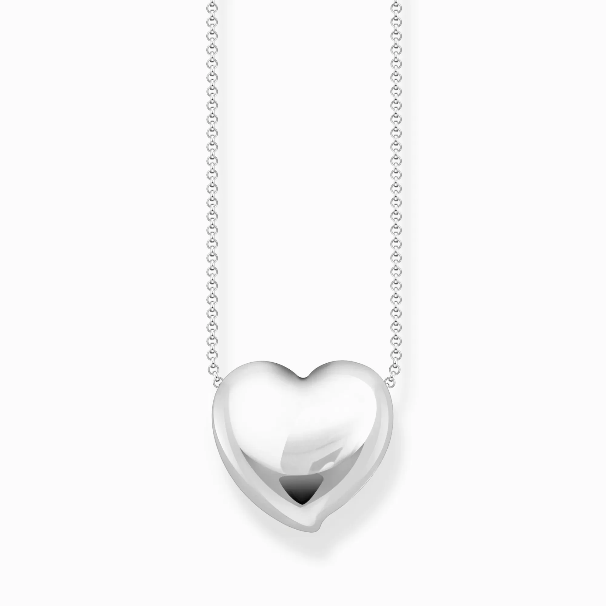 THOMAS SABO Silver necklace with heart pendant-Women Necklaces | 925 Silver