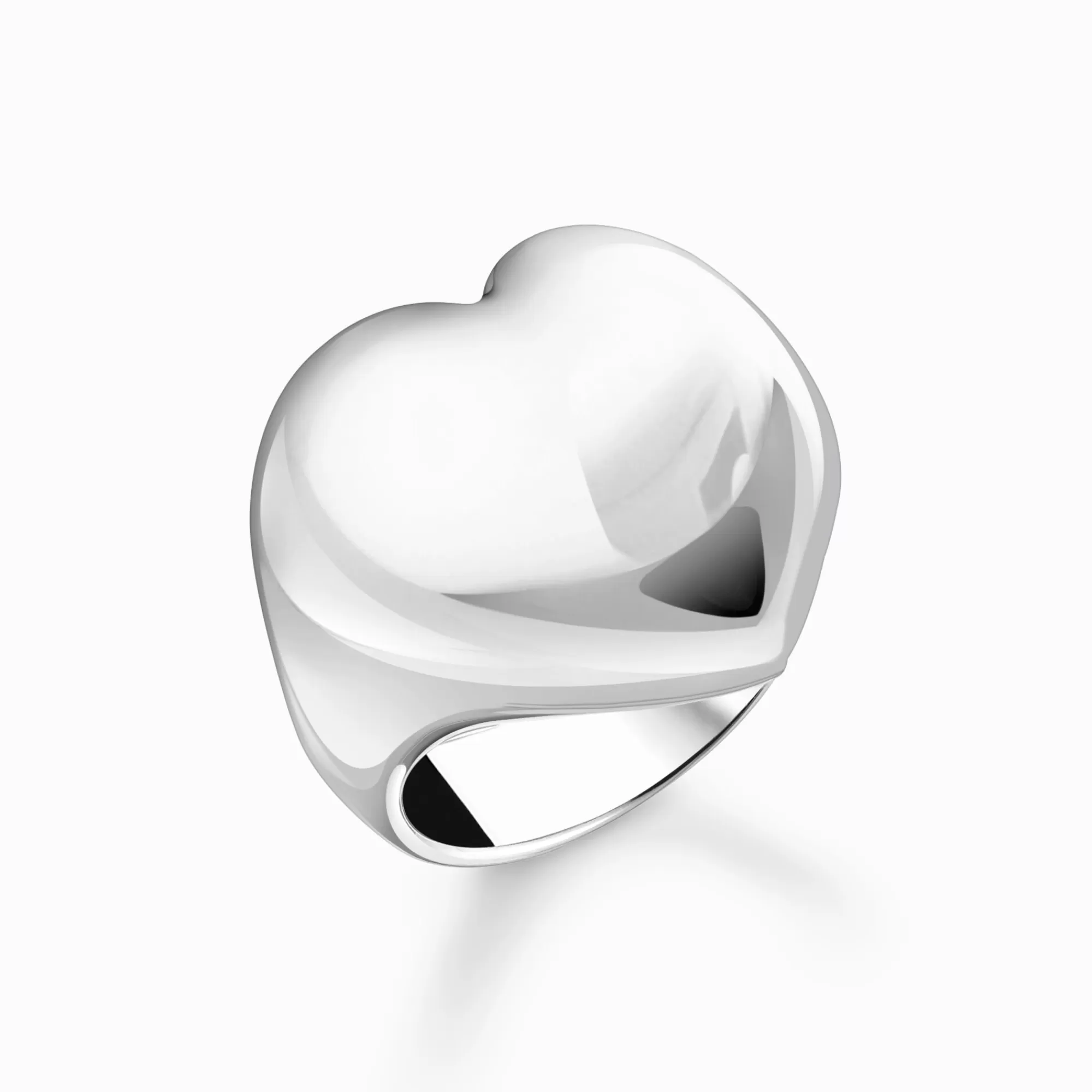 THOMAS SABO Silver ring heart-shaped-Women Rings | 925 Silver