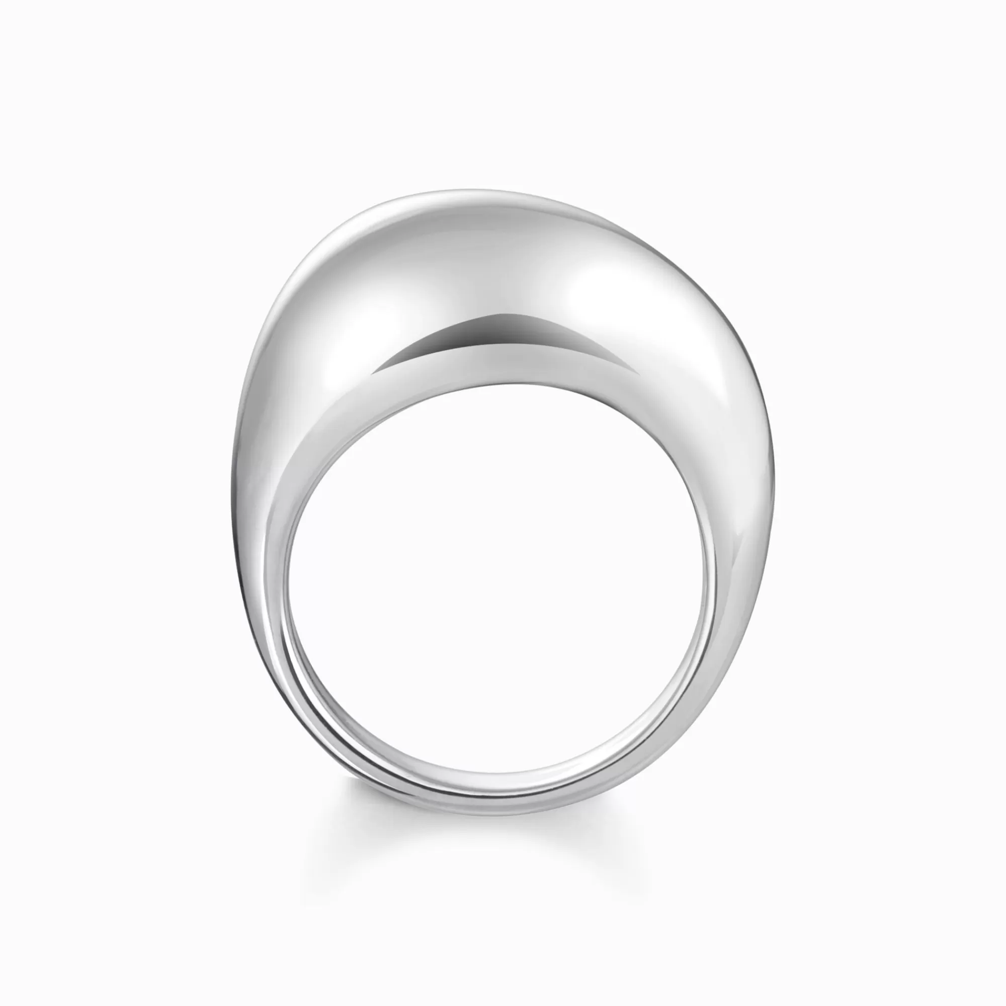 THOMAS SABO Silver ring in organic drop-shape-Women Rings | 925 Silver