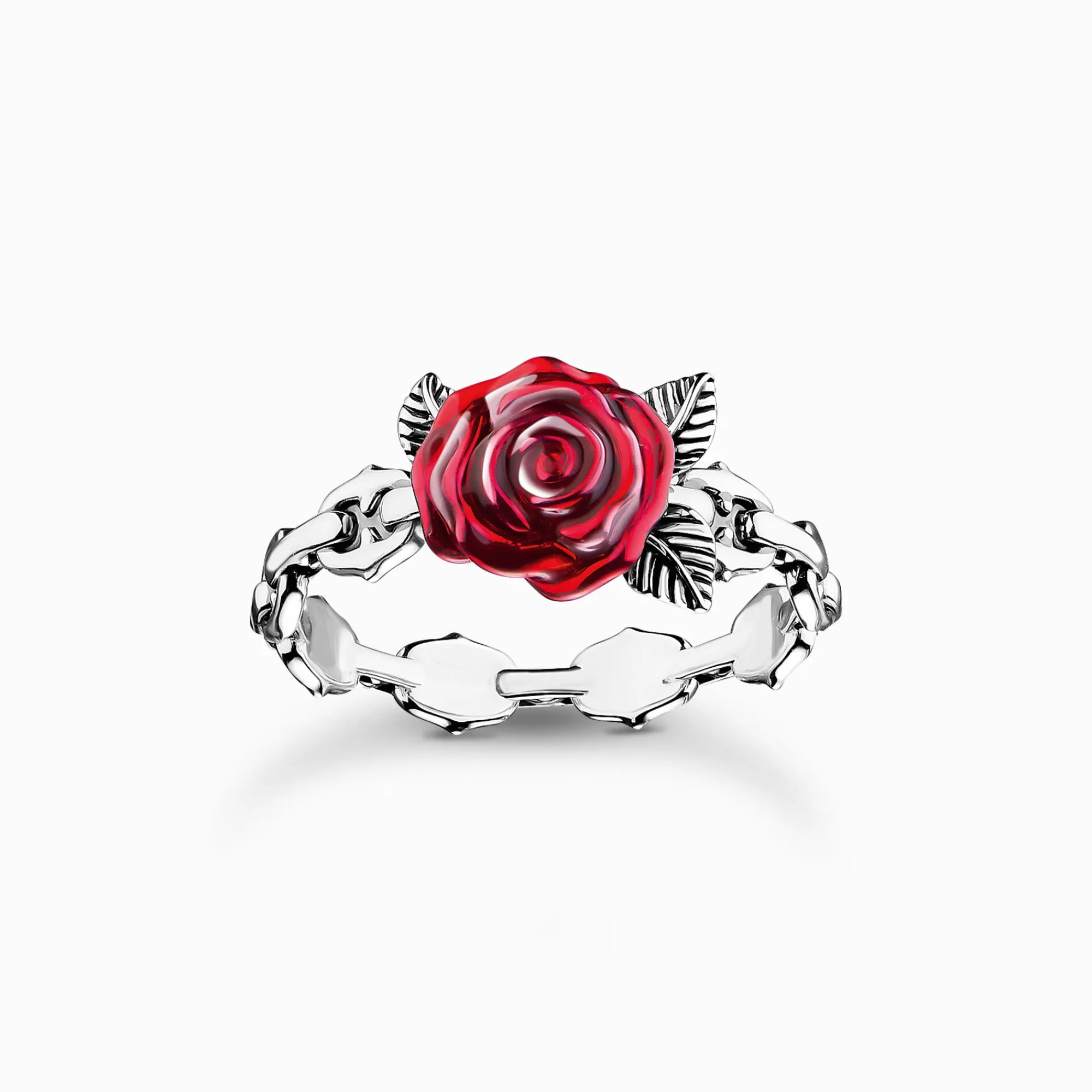 THOMAS SABO Silver ring Roses Romance-Women Rings | 925 Silver