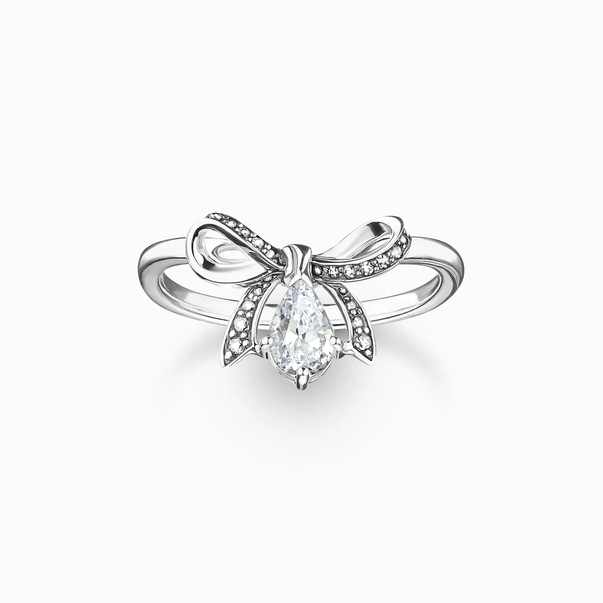 THOMAS SABO Silver ring with bow-Women Rings | 925 Silver