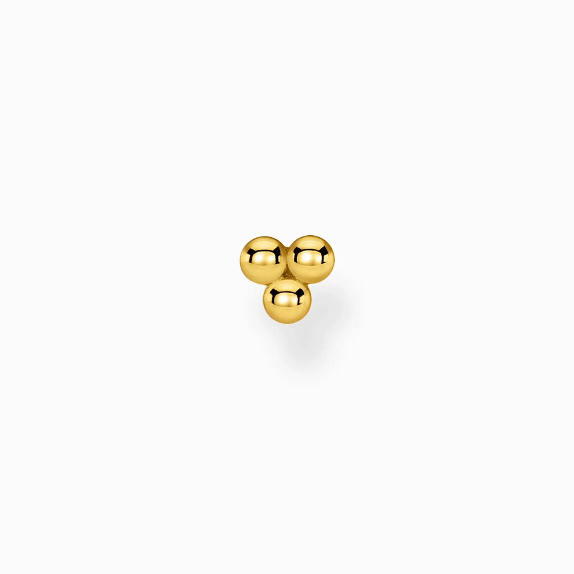 THOMAS SABO Single ear stud dots gold-Women Ear Studs