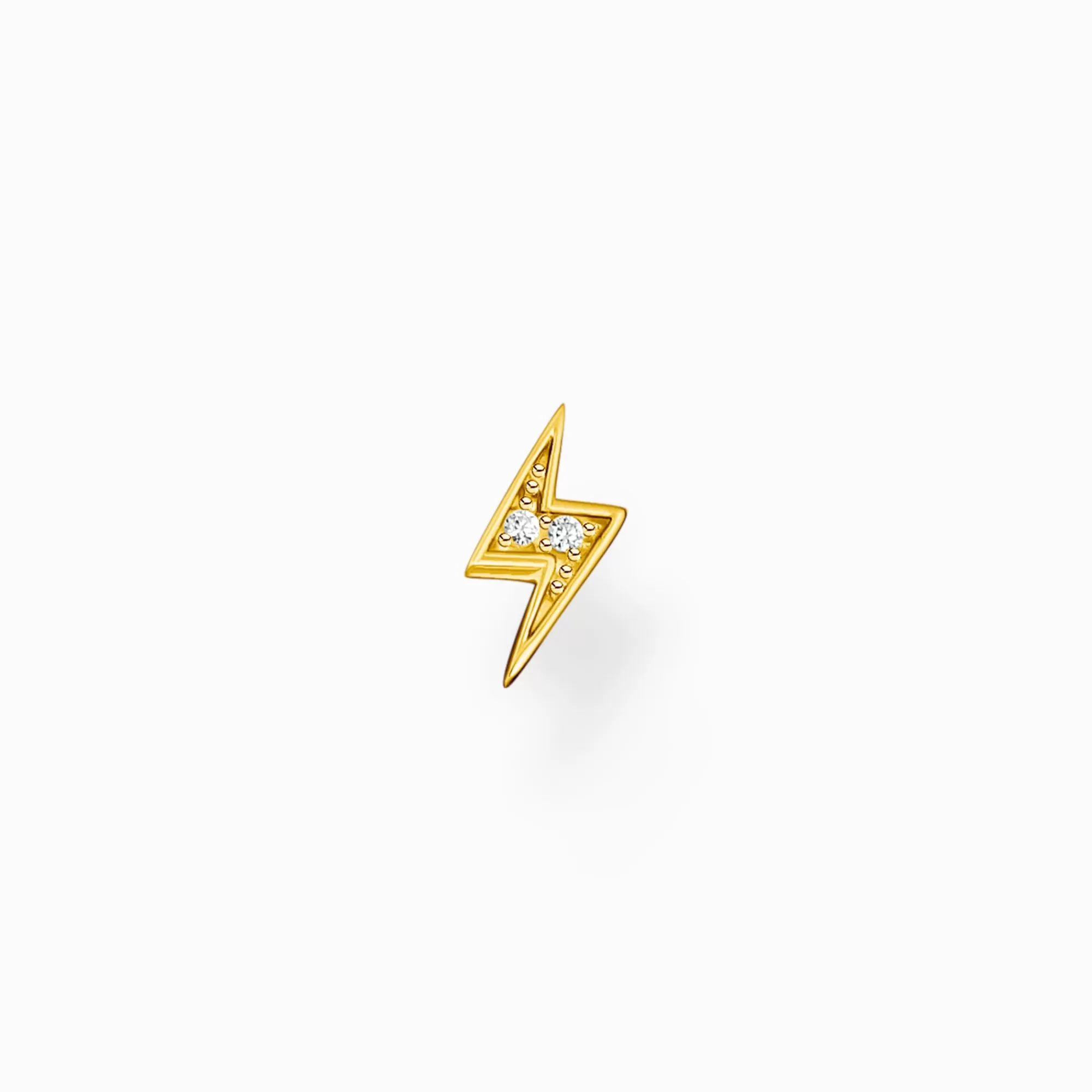 THOMAS SABO Single ear stud flash gold-Women Ear Studs