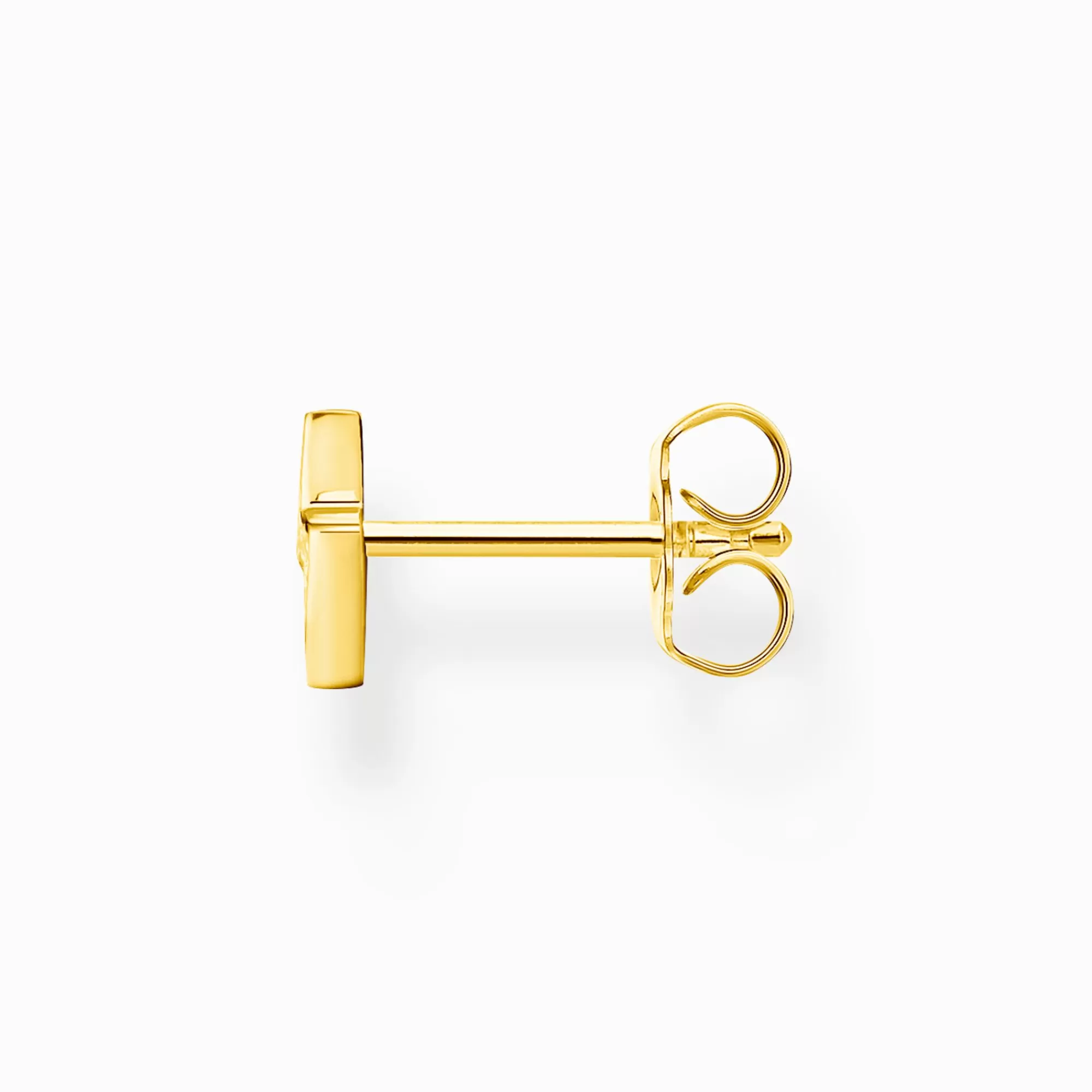 THOMAS SABO Single ear stud flash gold-Women Ear Studs