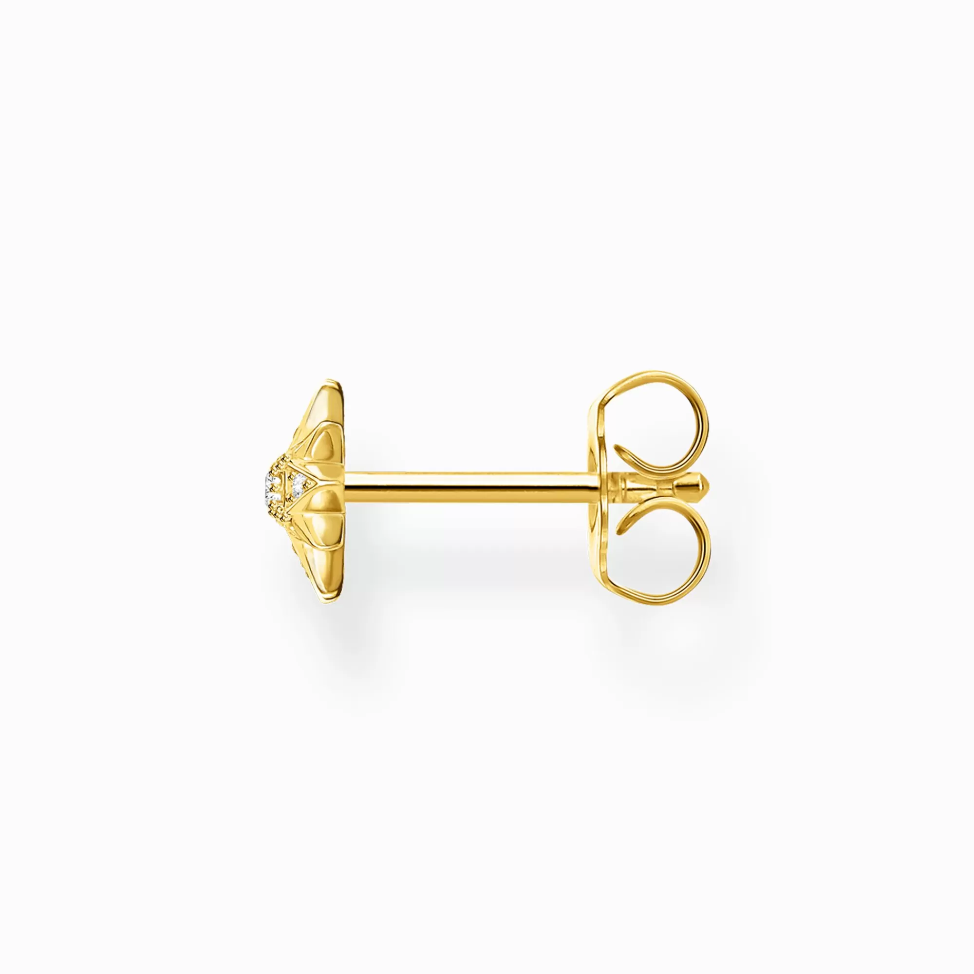 THOMAS SABO Single ear stud star gold-Women Ear Studs