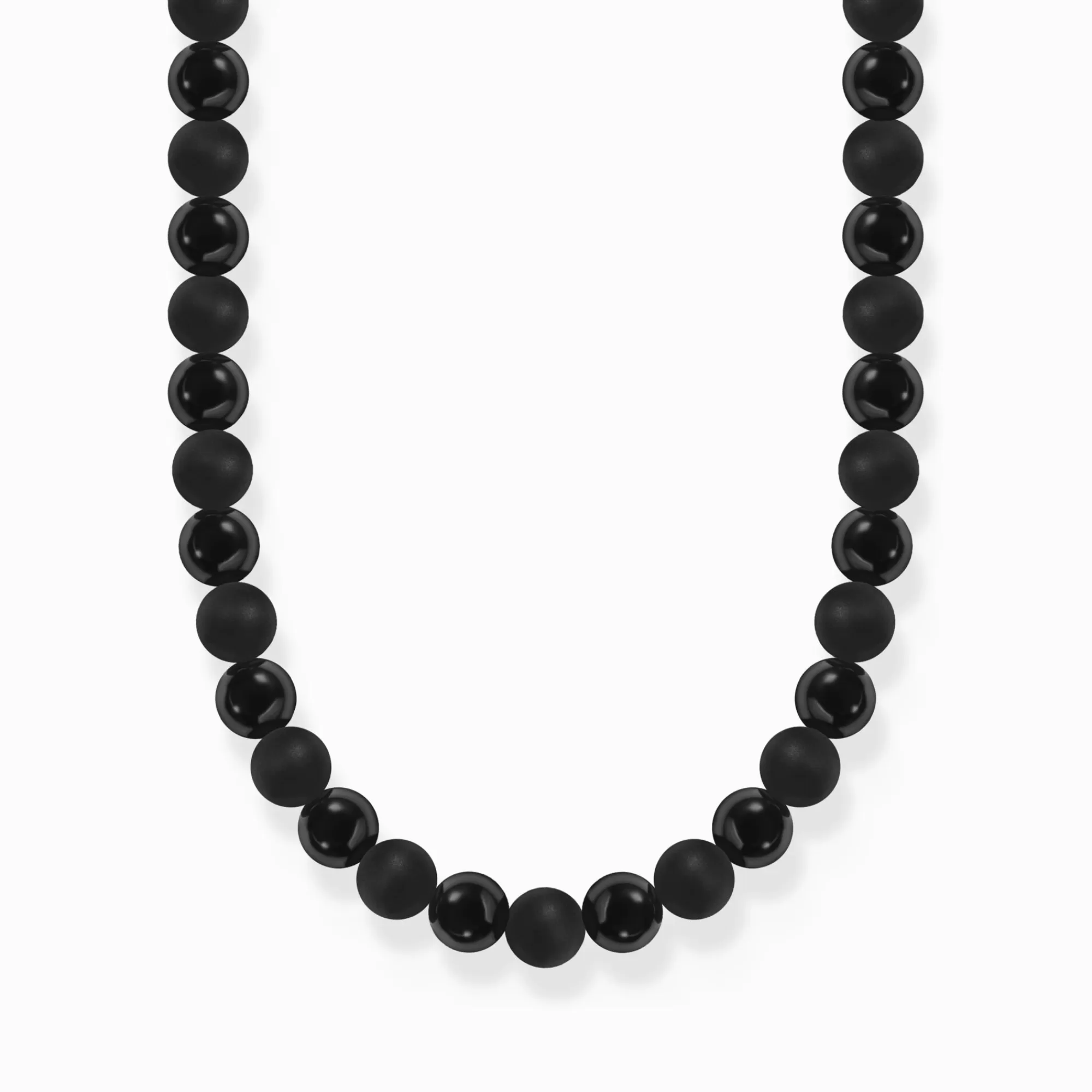 THOMAS SABO Talisman necklace with obsidian beads-Women Necklaces | Necklaces & Chains