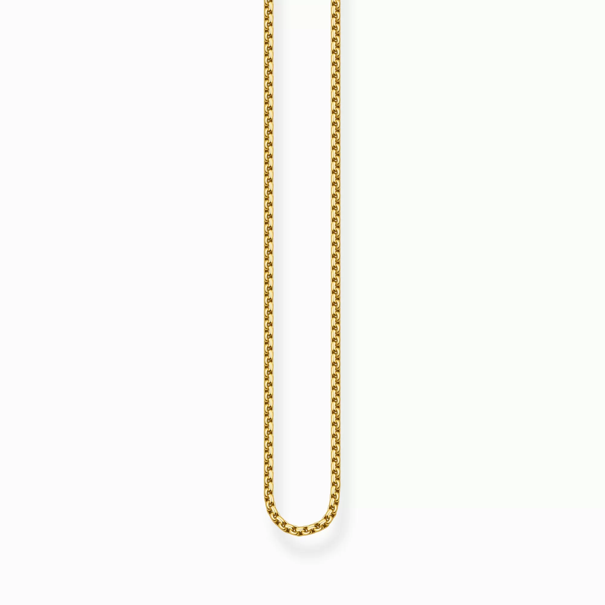 THOMAS SABO Venezia chain Thickness 1.00 mm (0.04 Inch)-Women Necklaces | 18-Carat Gold-Plating - 925 Silver